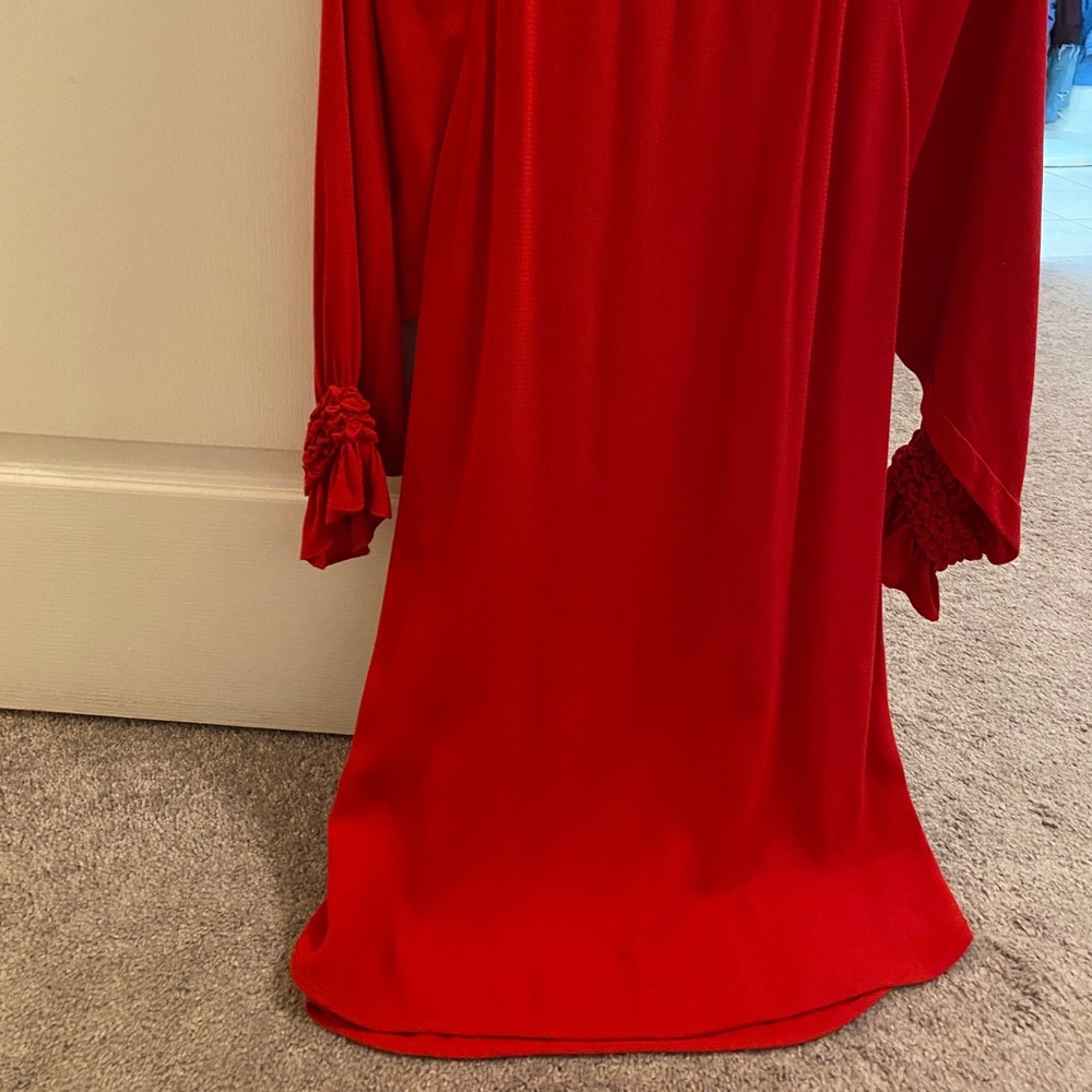 Maje red dress